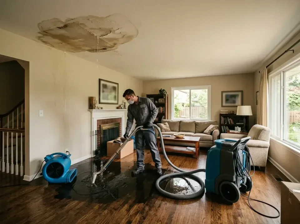 attic-pipe-burst-ceiling-drip-008 — frequently asked questions, Water Damage Restoration & Carpet Care in Lonoke, AR
